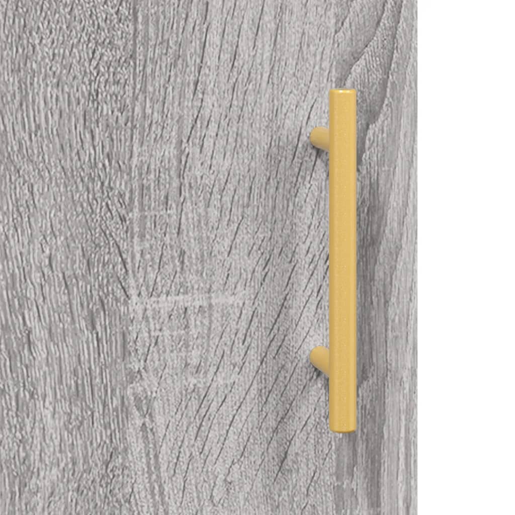 vidaXL Nástěnná skříňka šedá sonoma 60 x 31 x 60 cm kompozitní dřevo