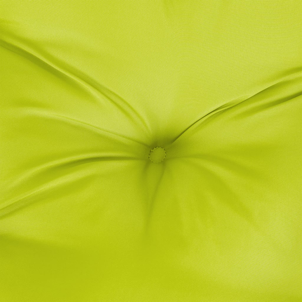 vidaXL Poduška na palety jasně zelená 120 x 80 x 12 cm textil