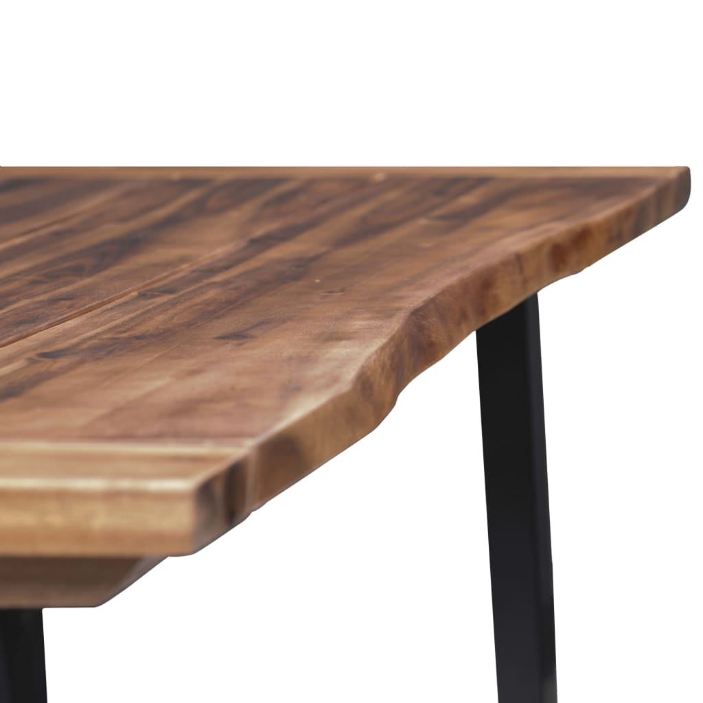 vidaXL Jídelní stůl masivní akáciové dřevo 180 x 90 cm
