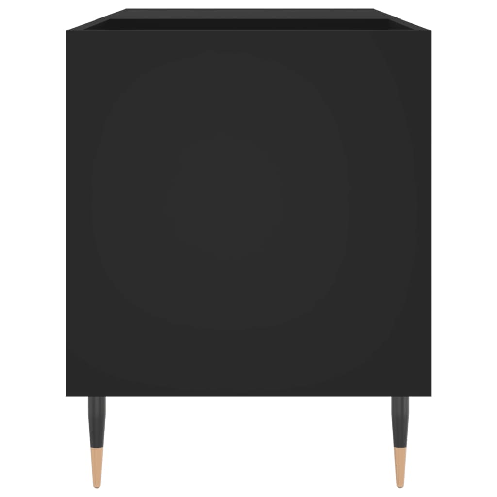 vidaXL Skříňka na LP desky černá 85 x 38 x 48 cm kompozitní dřevo