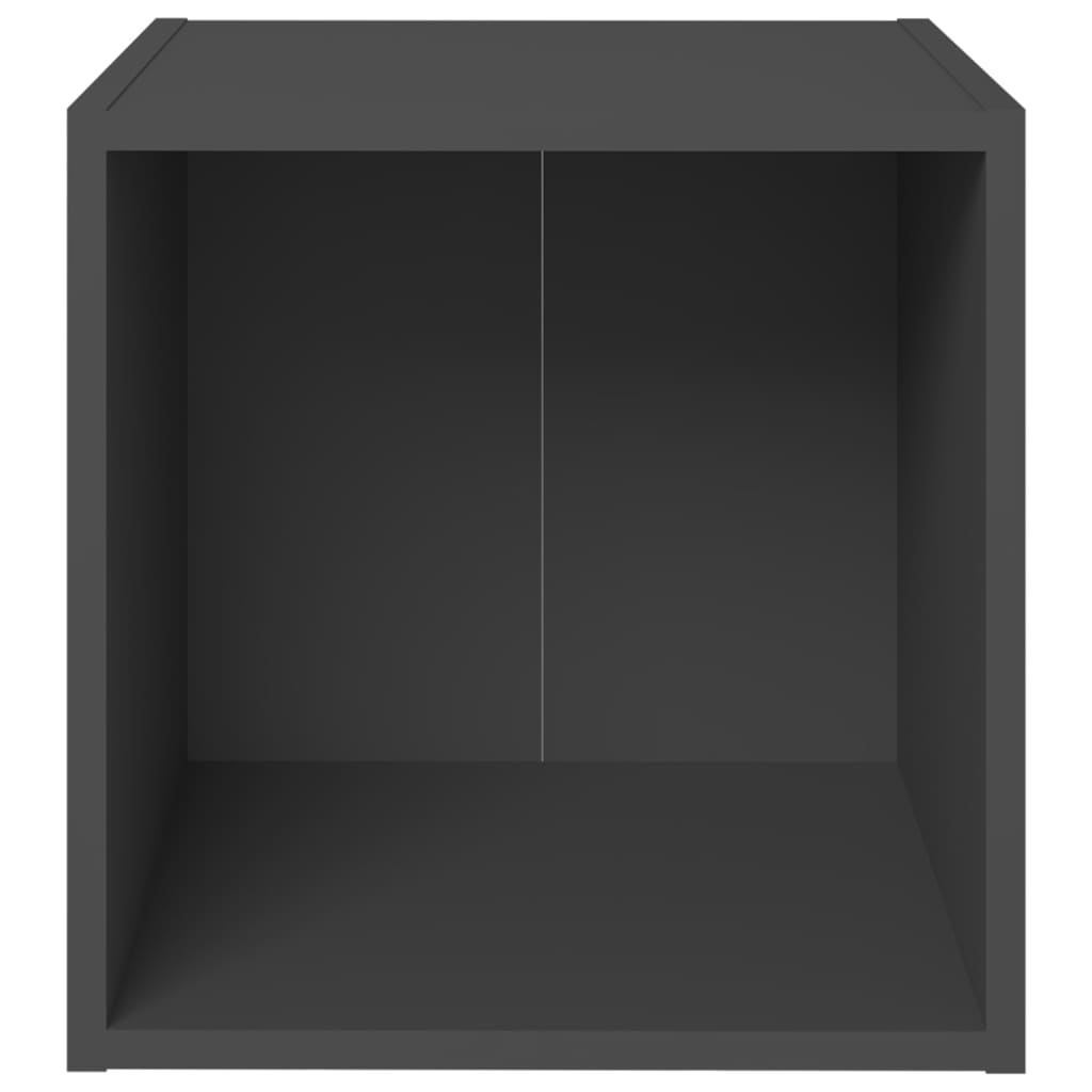 vidaXL 5dílný set TV skříněk šedý dřevotříska