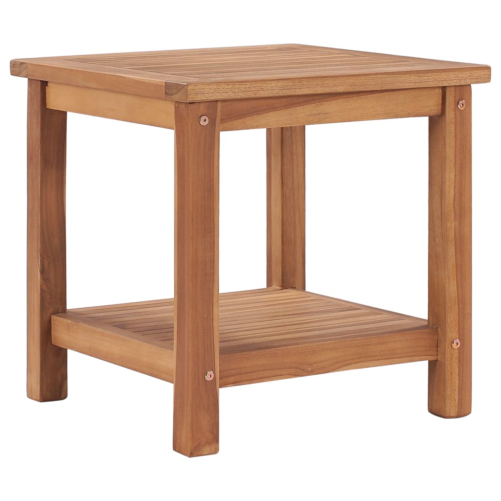 vidaXL Konferenční stolek 45 x 45 x 45 cm masivní teakové dřevo