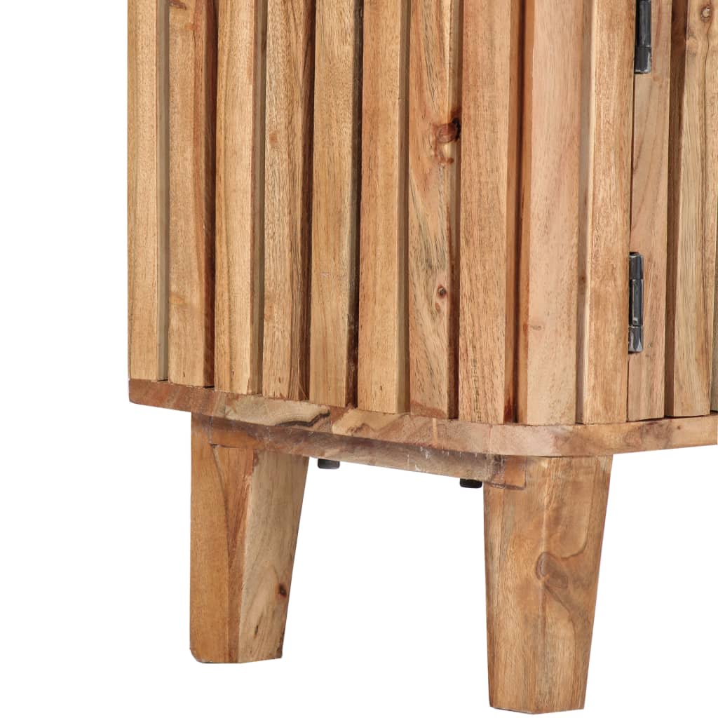vidaXL TV stolek 130 x 30 x 45 cm masivní akáciové dřevo