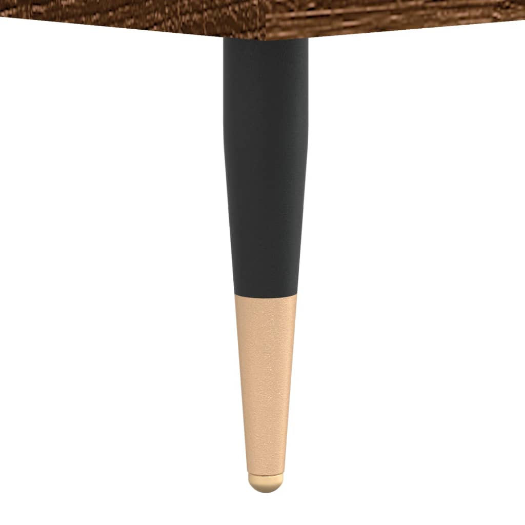 vidaXL Noční stolek hnědý dub 40 x 35 x 69 cm kompozitní dřevo