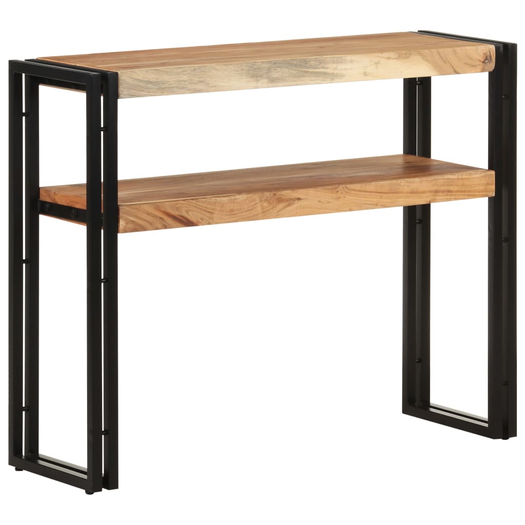 vidaXL Konzolový stolek 90 x 30 x 75 cm masivní akáciové dřevo