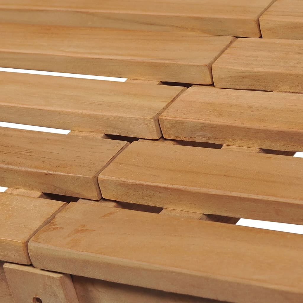vidaXL Zahradní lavice 228 cm masivní teakové dřevo