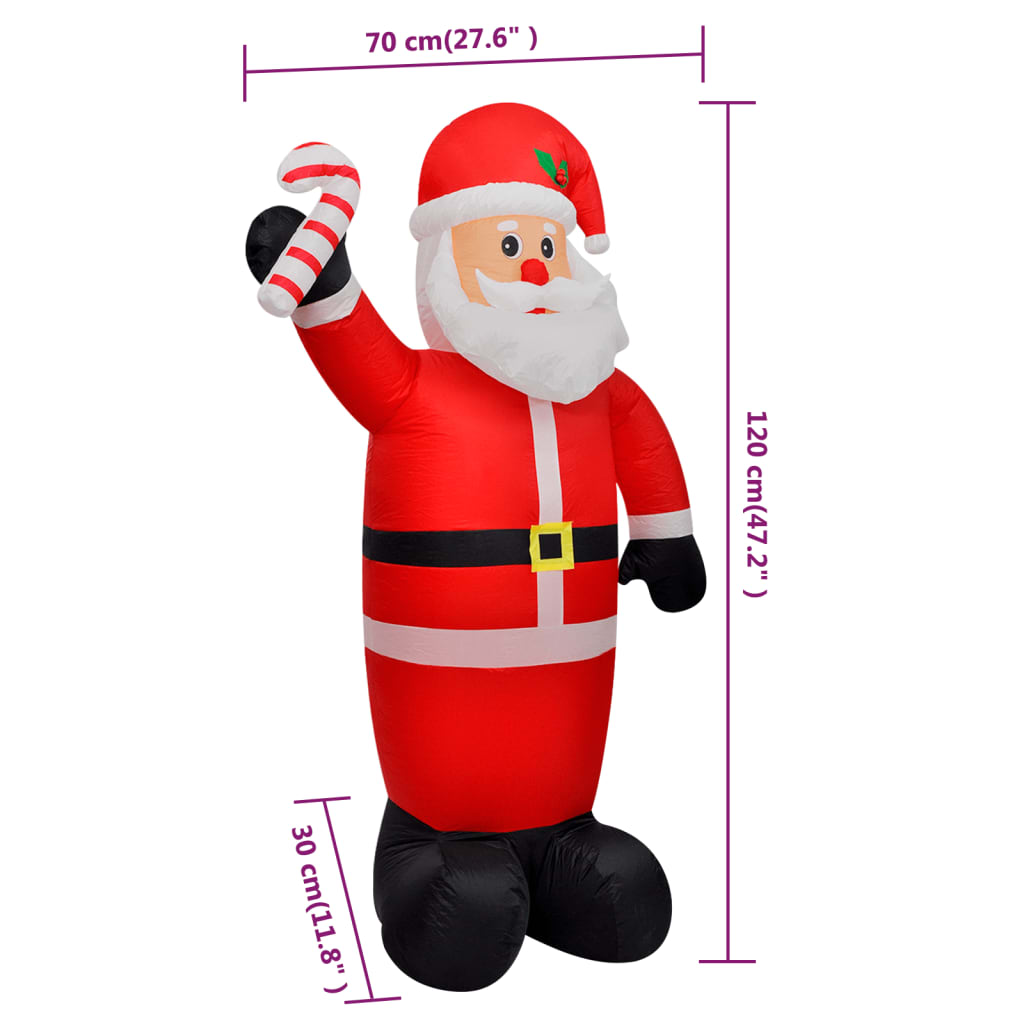 Nafukovací Santa Claus 120 cm