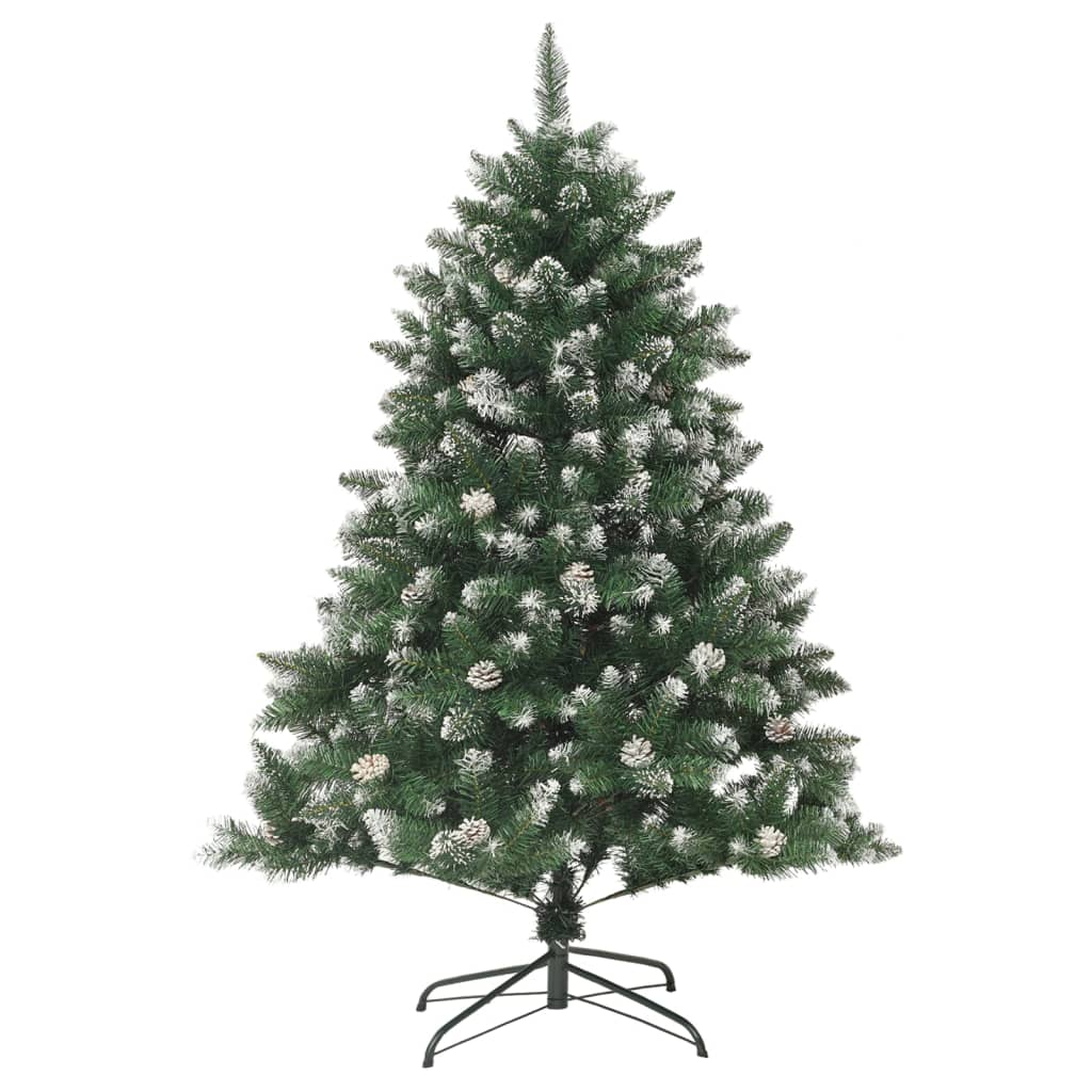 vidaXL Umělý vánoční stromek se stojanem 150 cm PVC