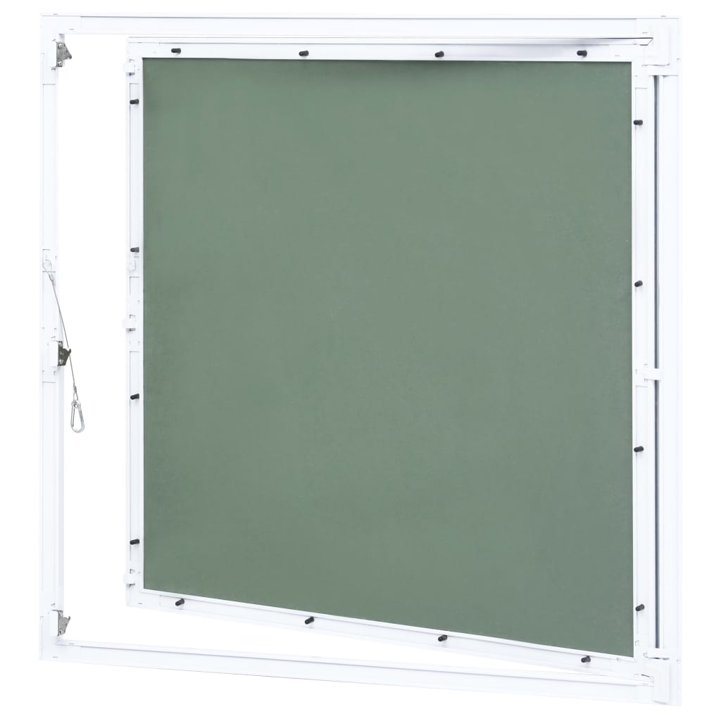 vidaXL Přístupový panel s hliníkovým rámem a sádrokartonem 700x700 mm