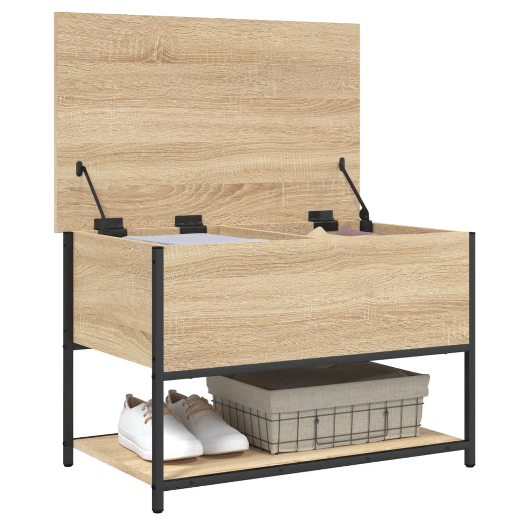 vidaXL Úložná lavice dub sonoma 70 x 42,5 x 47 cm kompozitní dřevo