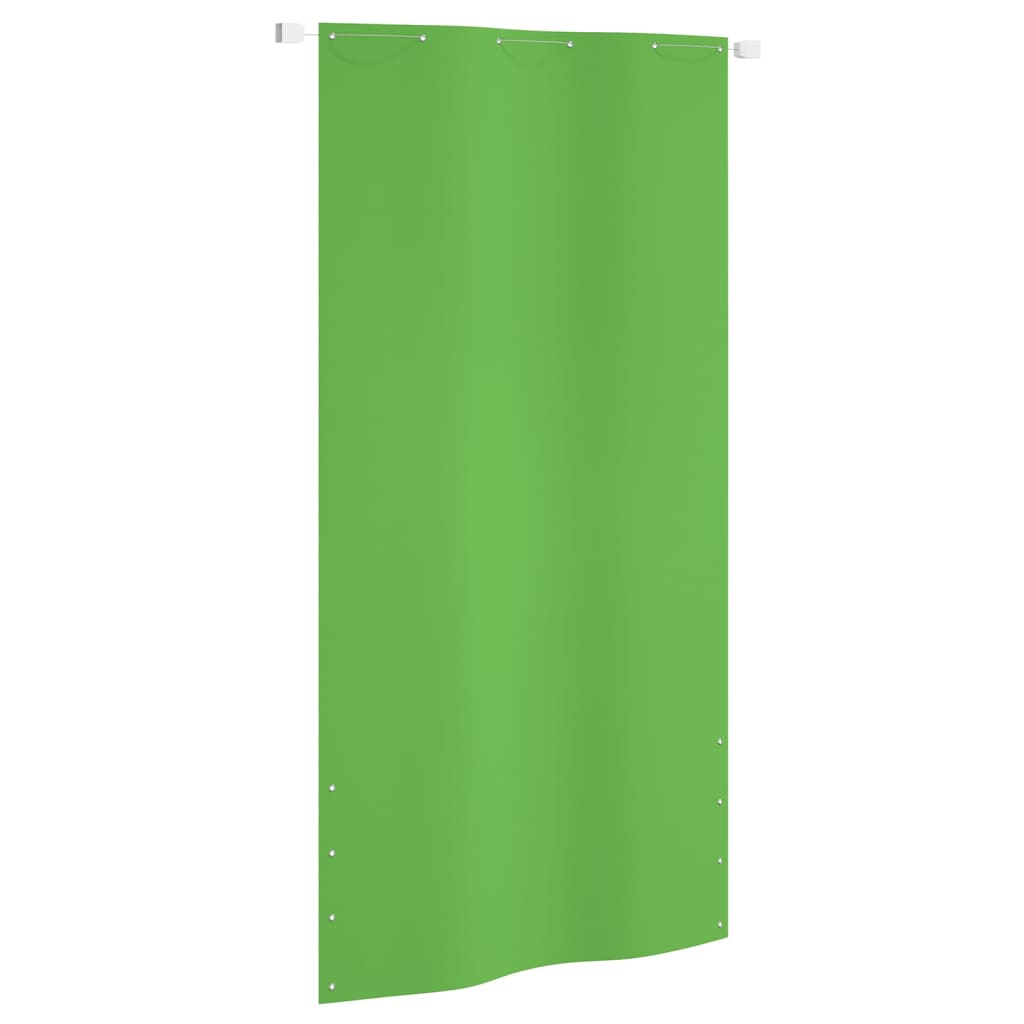 vidaXL Balkonová zástěna světle zelená 120 x 240 cm oxfordská látka