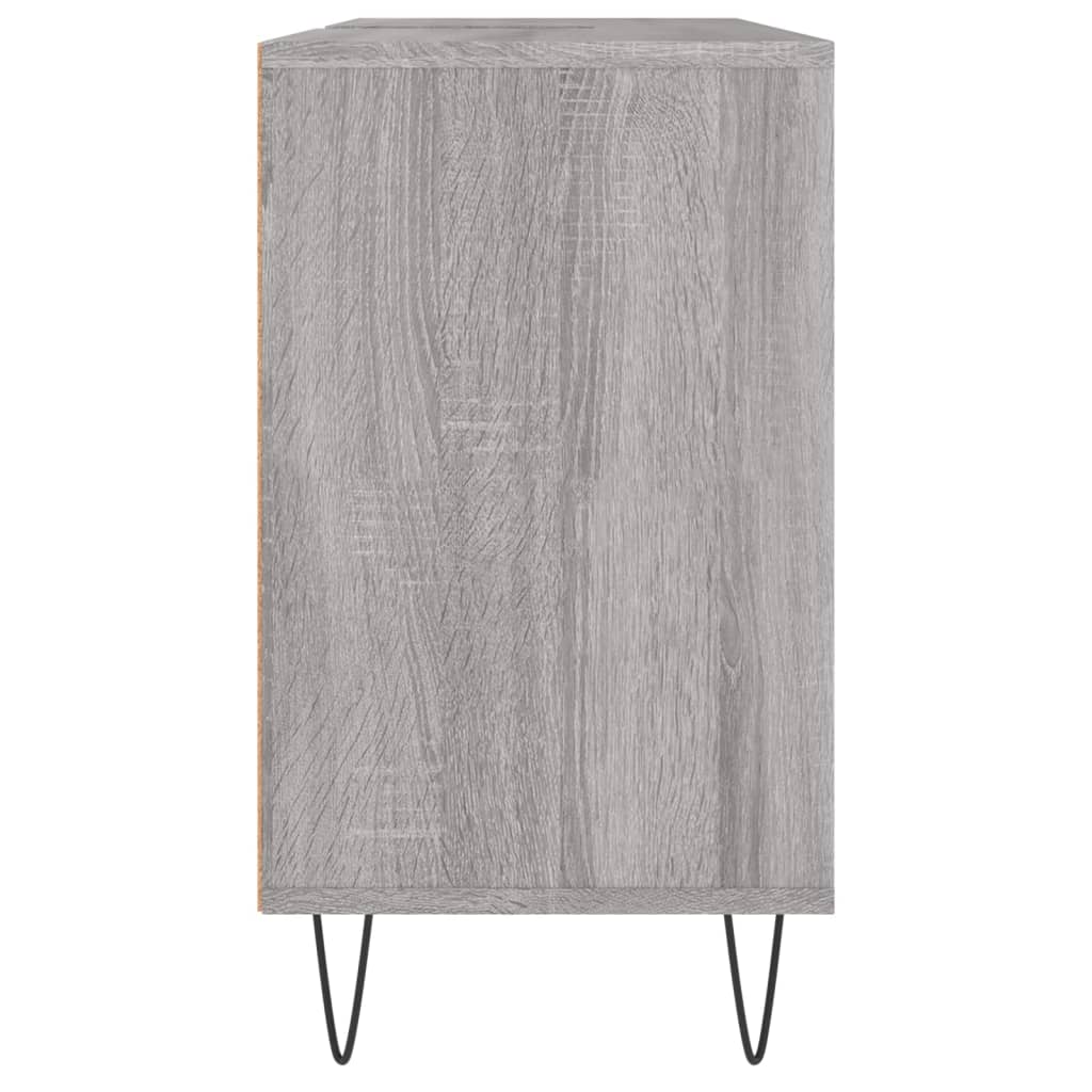 vidaXL Koupelnová skříňka šedá sonoma 80 x 33 x 60 cm kompozitní dřevo