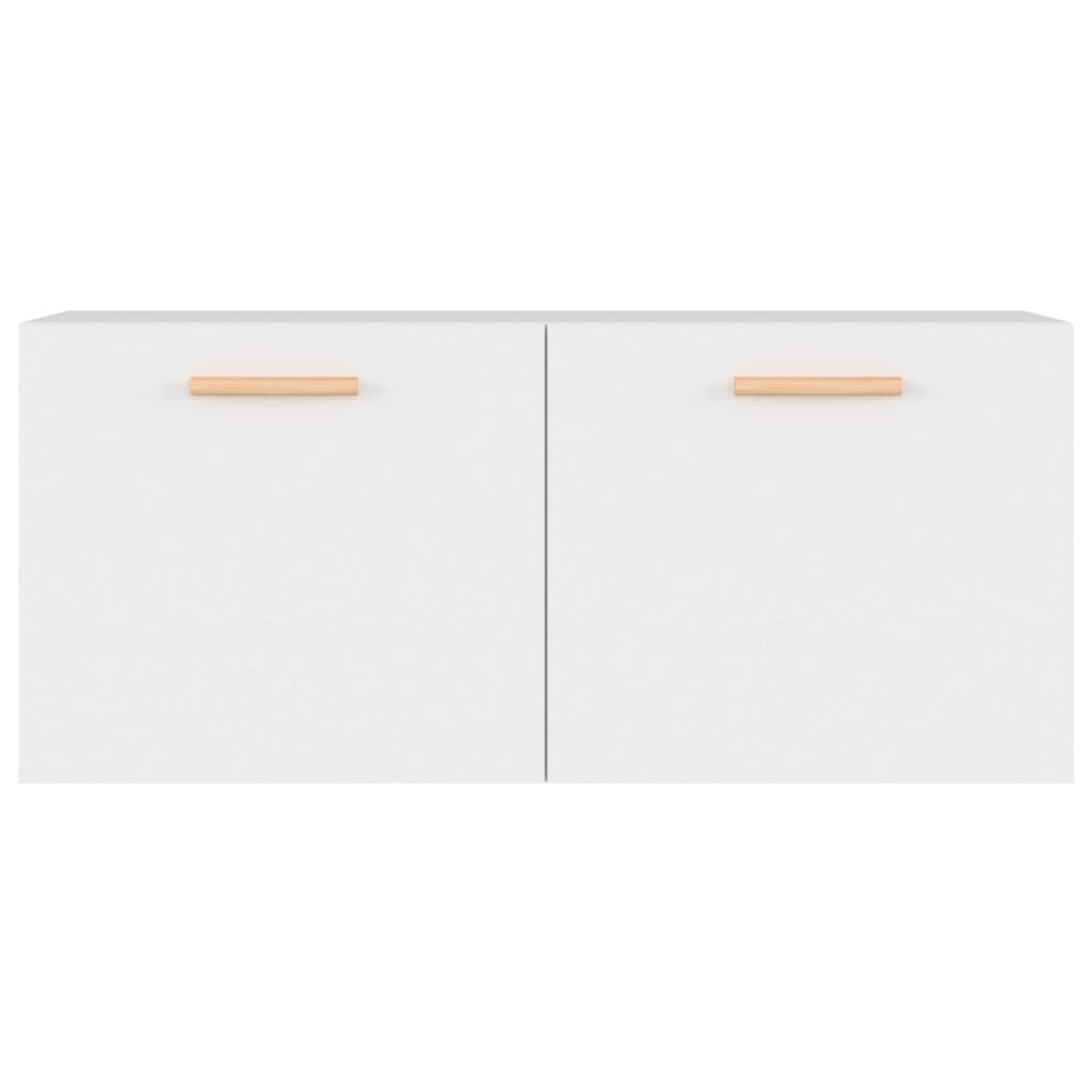 vidaXL Nástěnná skříňka bílá 80 x 35 x 36,5 cm kompozitní dřevo