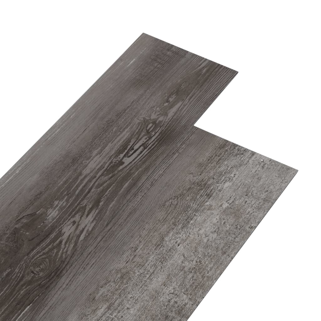 vidaXL Nesamolepicí PVC podlahová prkna 5,26 m² 2 mm pruhované dřevo