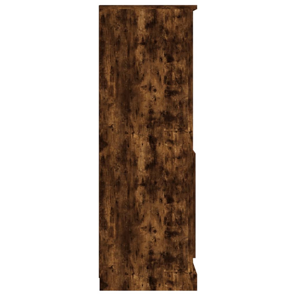 vidaXL Skříň highboard kouřový dub 60 x 35,5 x 103,5 kompozitní dřevo