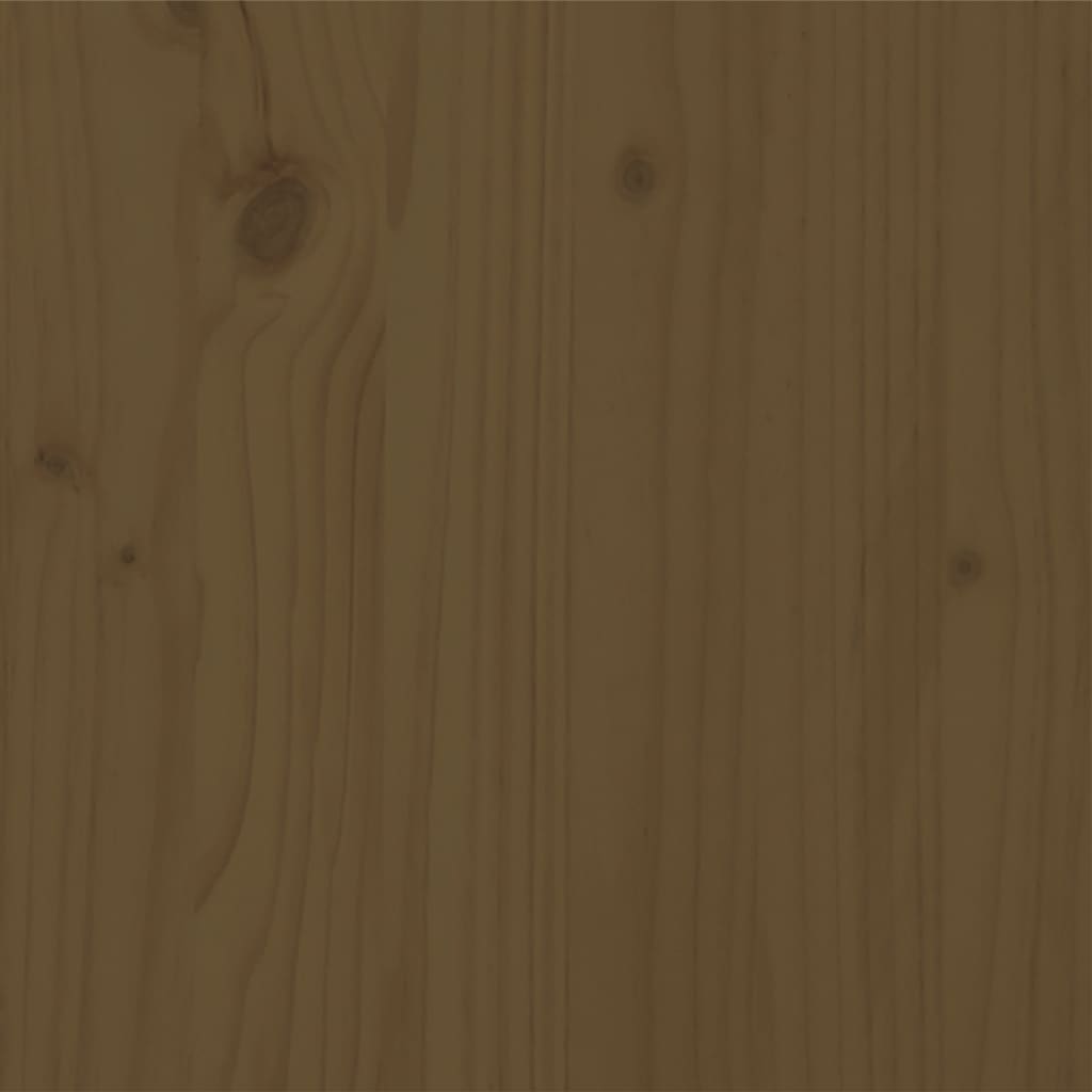 vidaXL Rám postele medově hnědý masivní borovice 90 x 200 cm