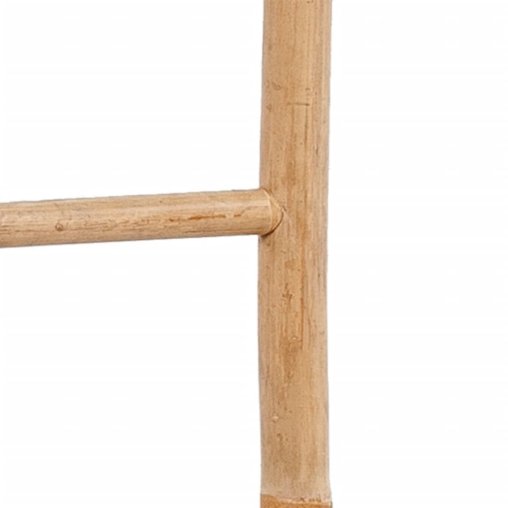 Bambusový žebřík na ručníky s 6 příčlemi