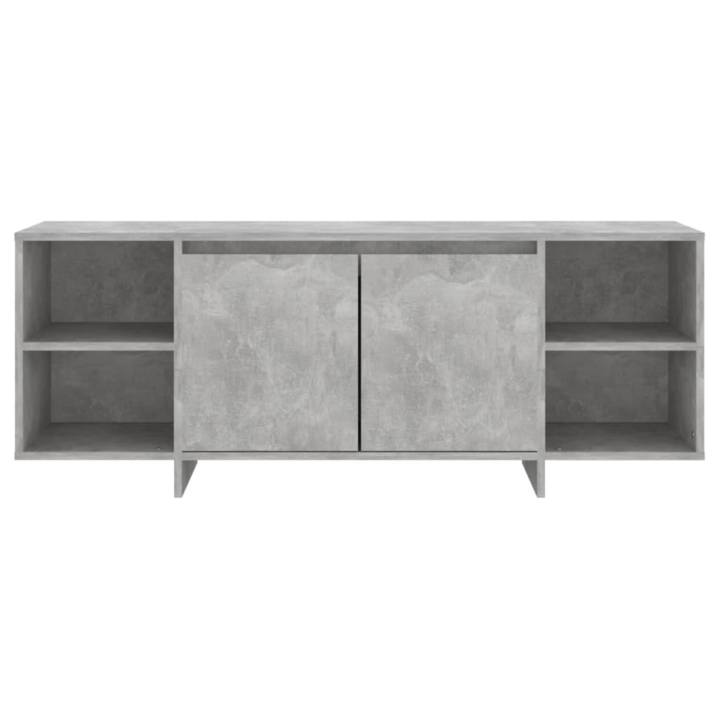 vidaXL TV stolek betonově šedý 130 x 35 x 50 cm dřevotříska