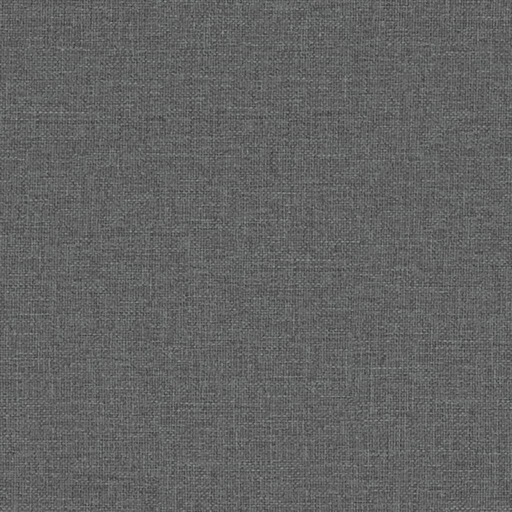 vidaXL Křeslo tmavě šedé 64 x 64 x 90 cm textil