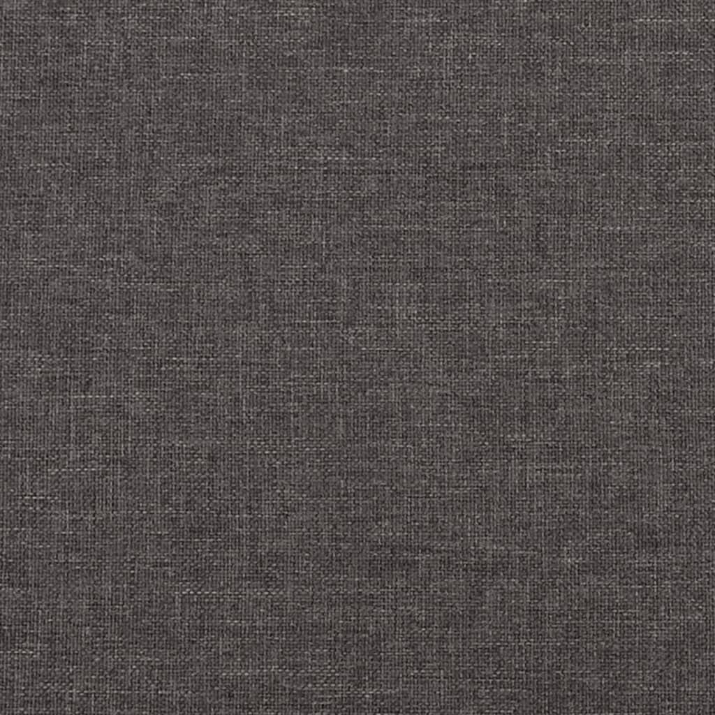 vidaXL 3místná pohovka tmavě šedá 210 cm textil