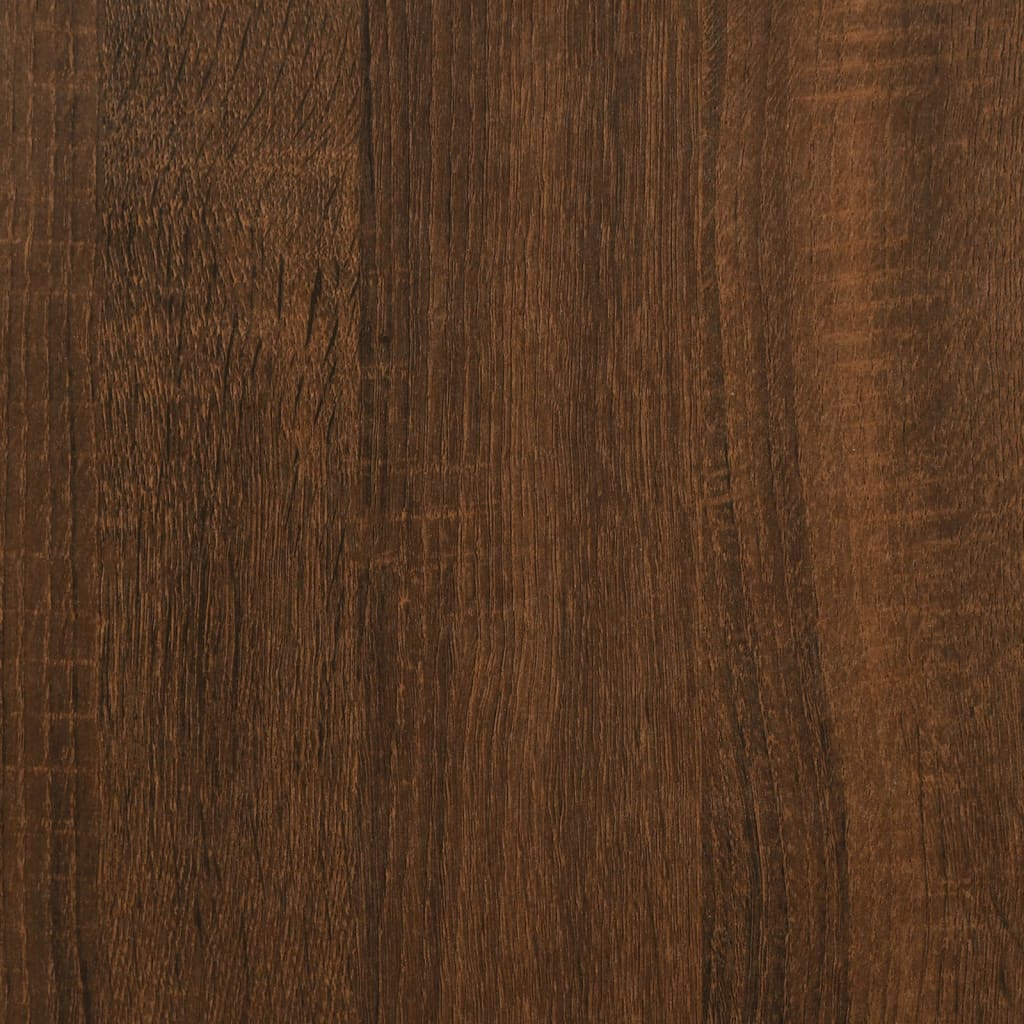vidaXL Úložná lavice hnědý dub 85,5 x 42 x 73,5 cm kompozitní dřevo