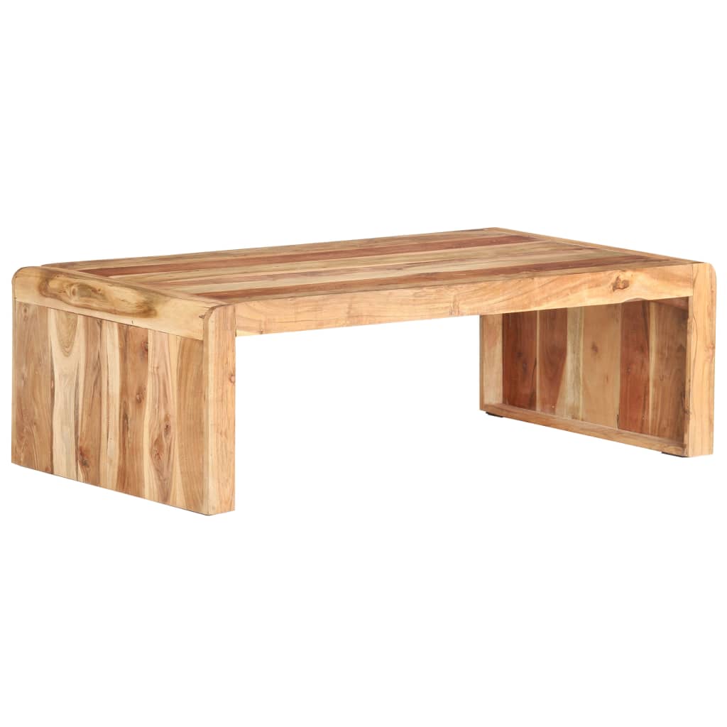 vidaXL Konferenční stolek 110 x 63 x 35 cm masivní akáciové dřevo