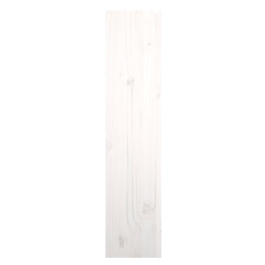 vidaXL Kryt na radiátor Bílý 79,5 x 19 x 84 cm masivní borové dřevo