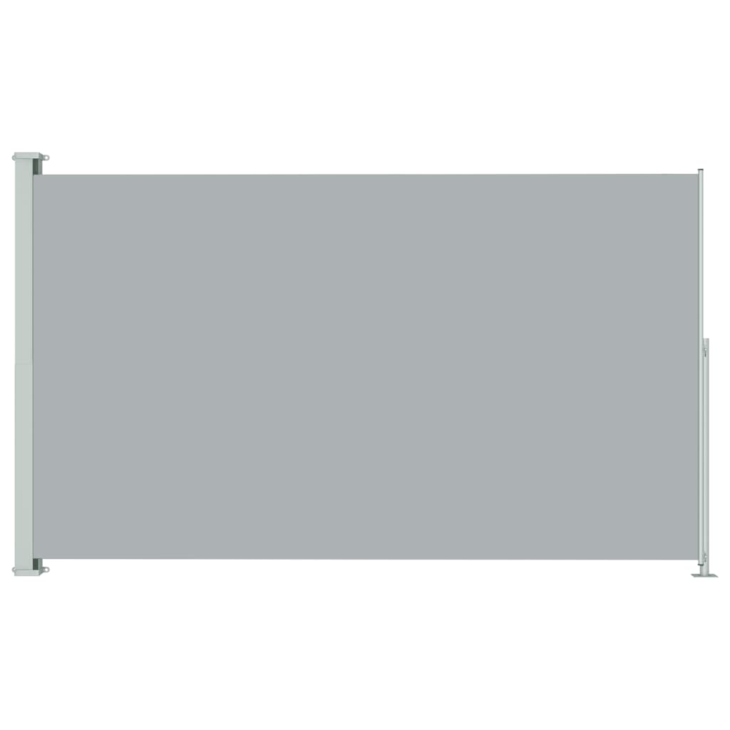 vidaXL Zatahovací boční markýza 220 x 300 cm šedá