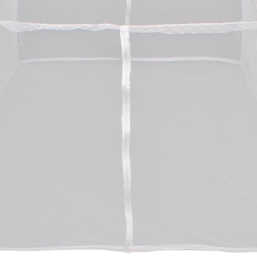 vidaXL Kempingový stan 200 x 120 x 130 cm sklolaminát bílý