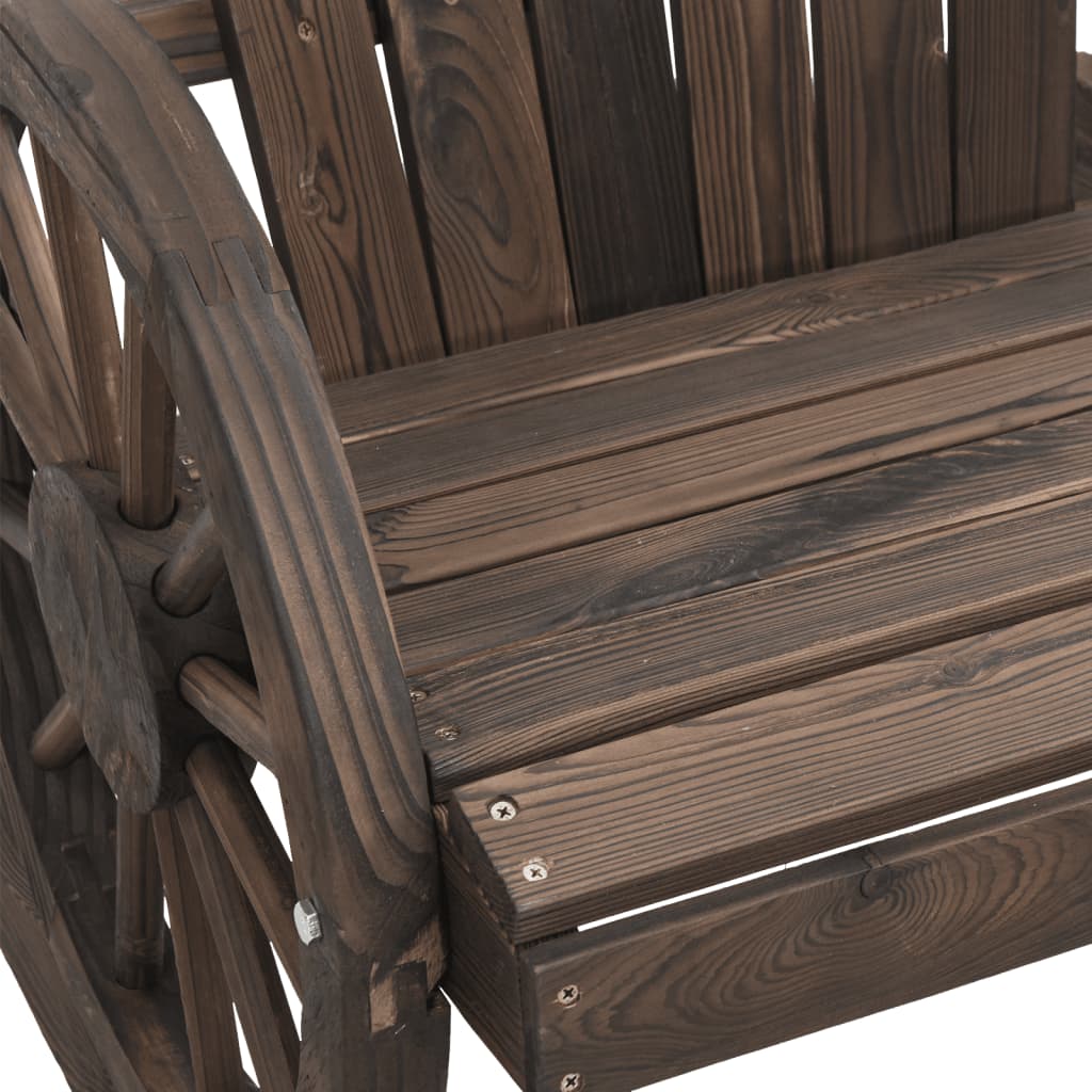 vidaXL Zahradní židle Adirondack 2 ks masivní jedlové dřevo