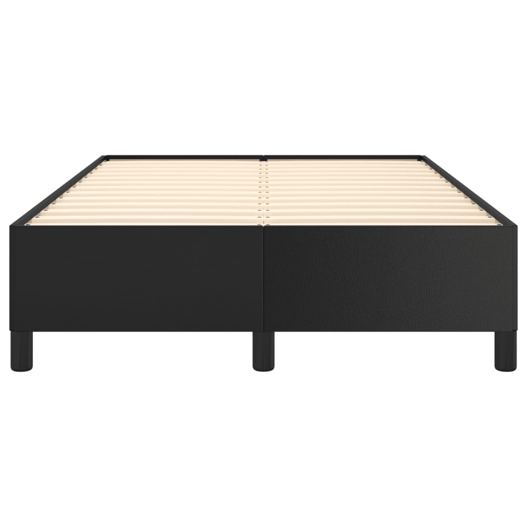 vidaXL Rám postele černý 120 x 190 cm umělá kůže