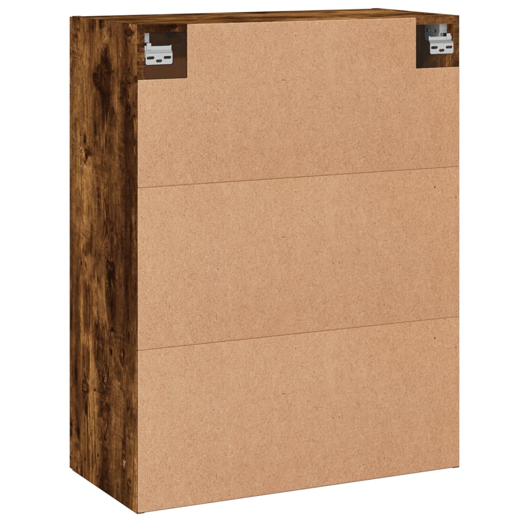 vidaXL Nástěnná skříňka kouřový dub 69,5 x 34 x 90 cm kompozitní dřevo