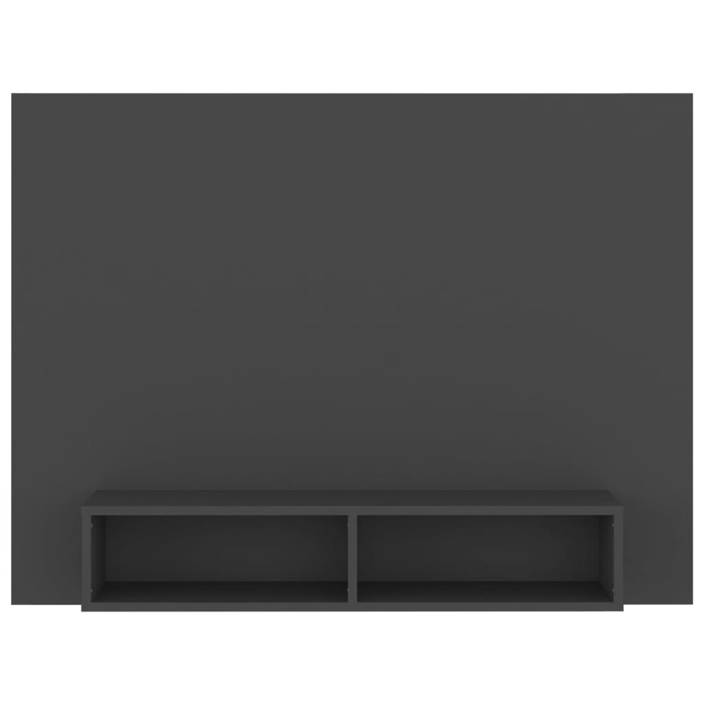 vidaXL Nástěnná TV skříňka šedá 120 x 23,5 x 90 cm dřevotříska