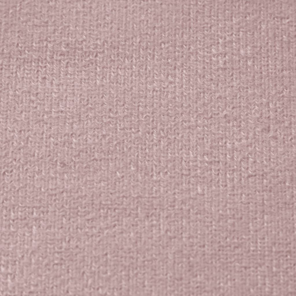 vidaXL Dětská pohovka 2místná růžová měkký plyš