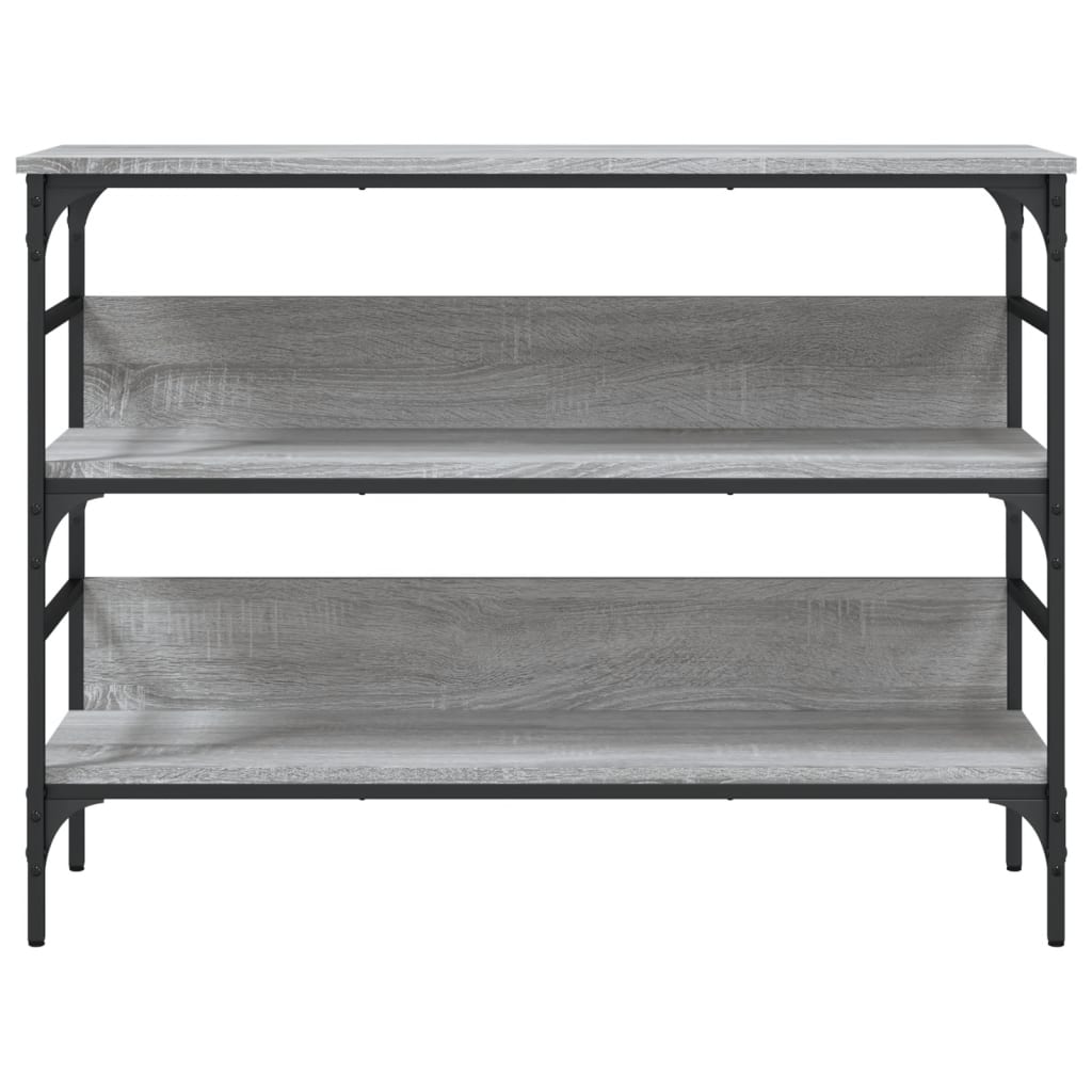vidaXL Konzolový stolek šedý sonoma 100 x 32 x 75 cm kompozitní dřevo