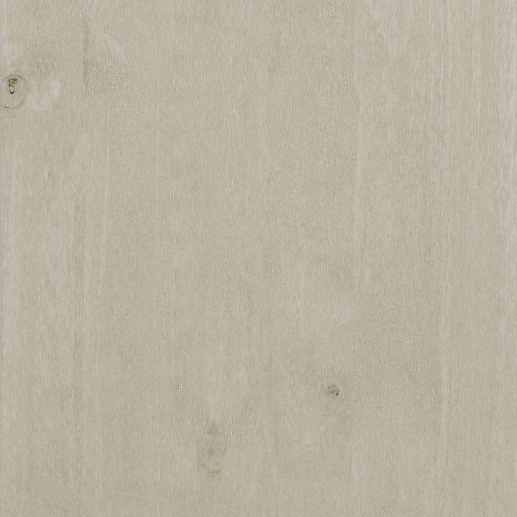 vidaXL Příborník HAMAR bílý 113 x 40 x 80 cm masivní borovice