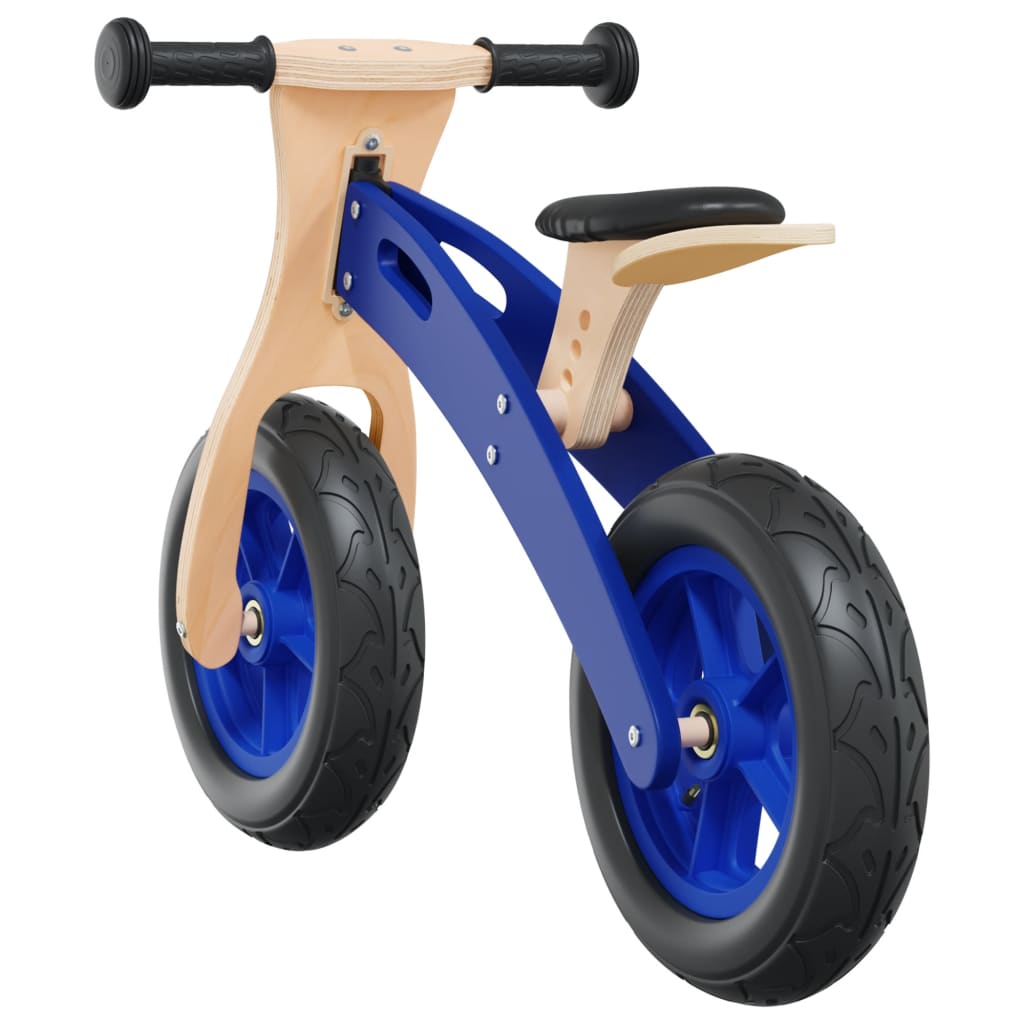 vidaXL Odrážedlo pro děti se vzduchovými pneumatikami modré