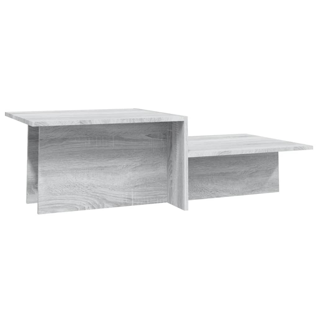 vidaXL Konferenční stolek šedý sonoma 111,5x50x33 cm kompozitní dřevo