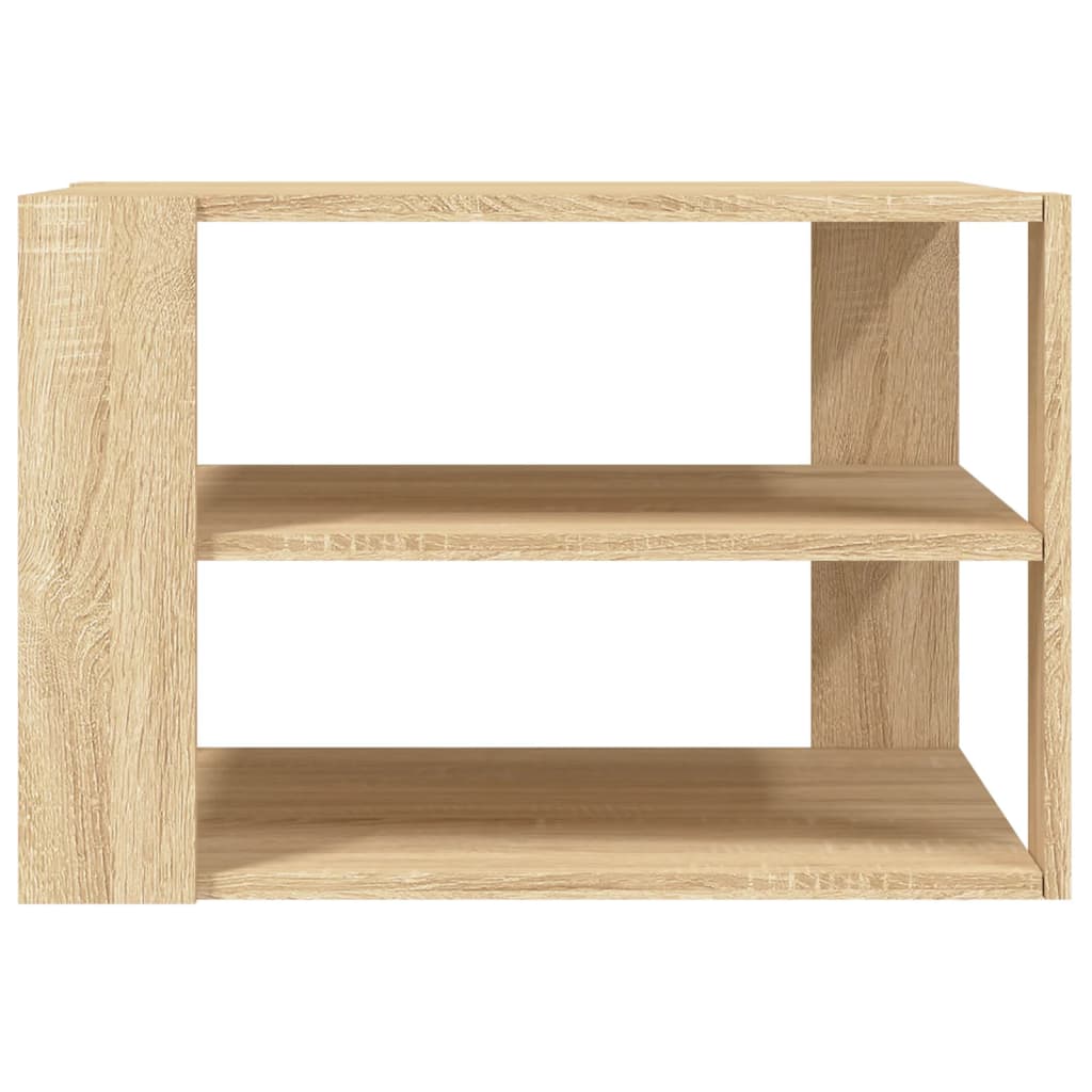 vidaXL Konferenční stolek dub sonoma 59,5x59,5x40 cm kompozitní dřevo