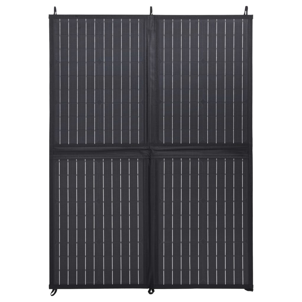 vidaXL Skládací solární nabíječka 100 W 12 V