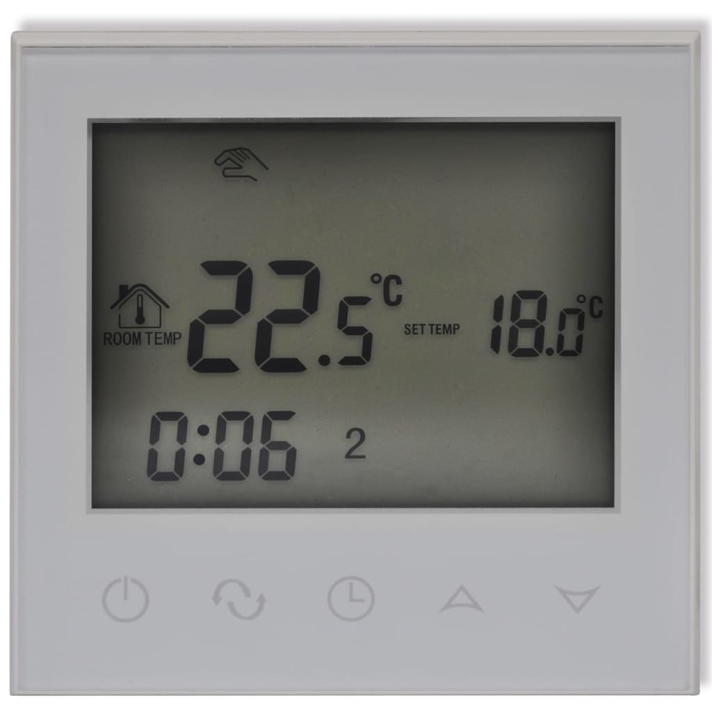 Programovatelný digitální termostat podlahové vytápění + touchscreen