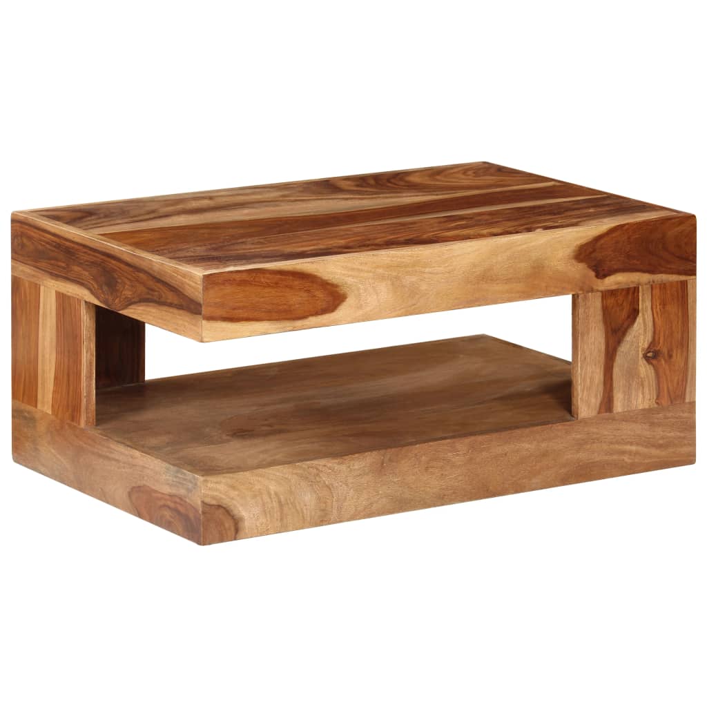 Konferenční stolek z masivního sheeshamového dřeva