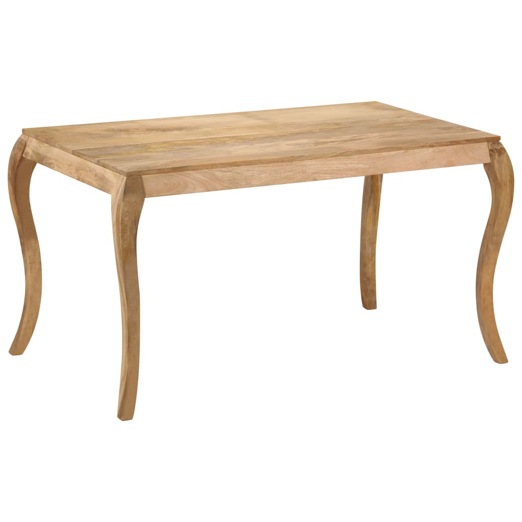 vidaXL Jídelní stůl 135 x 75 x 76 cm masivní mangovníkové dřevo