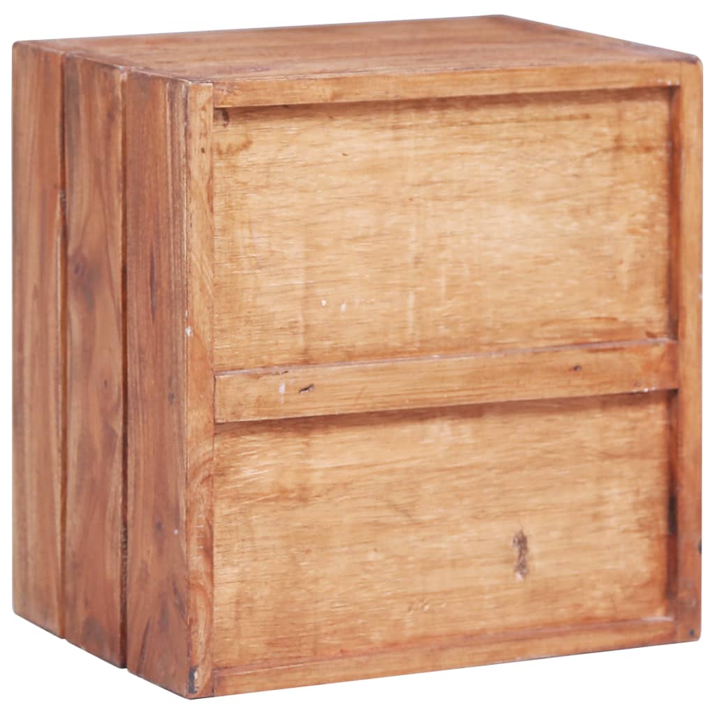 vidaXL Noční skříňka 3 zásuvky 35x25x35 cm masivní recyklované dřevo