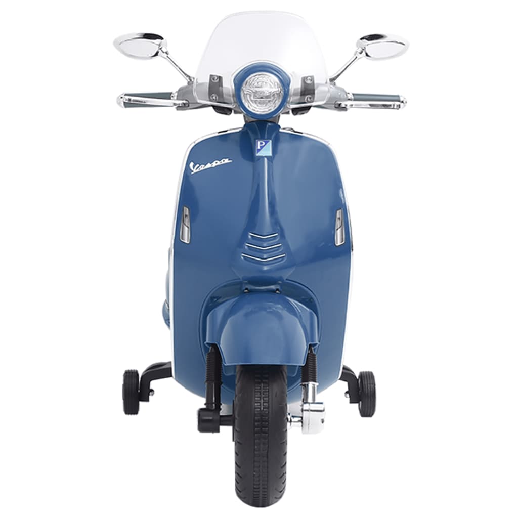 vidaXL Dětská elektrická motorka Vespa GTS300 modrá