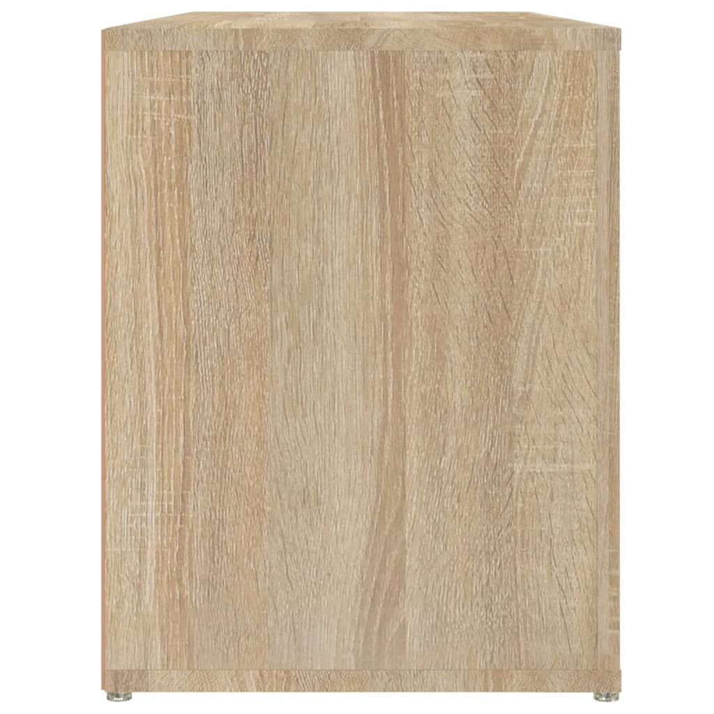 vidaXL Botník dub sonoma 100 x 35 x 45 cm kompozitní dřevo
