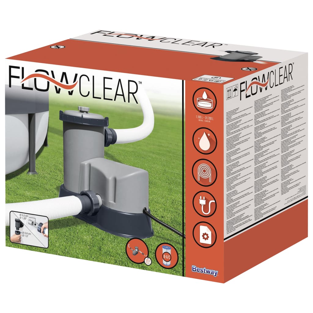 Bestway Bazénové filtrační čerpadlo Flowclear 5 678 l/h