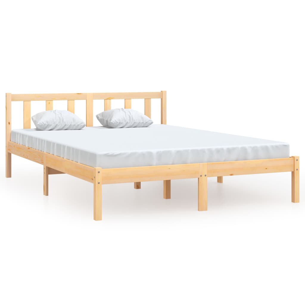 vidaXL Rám postele masivní borovice 160 x 200 cm