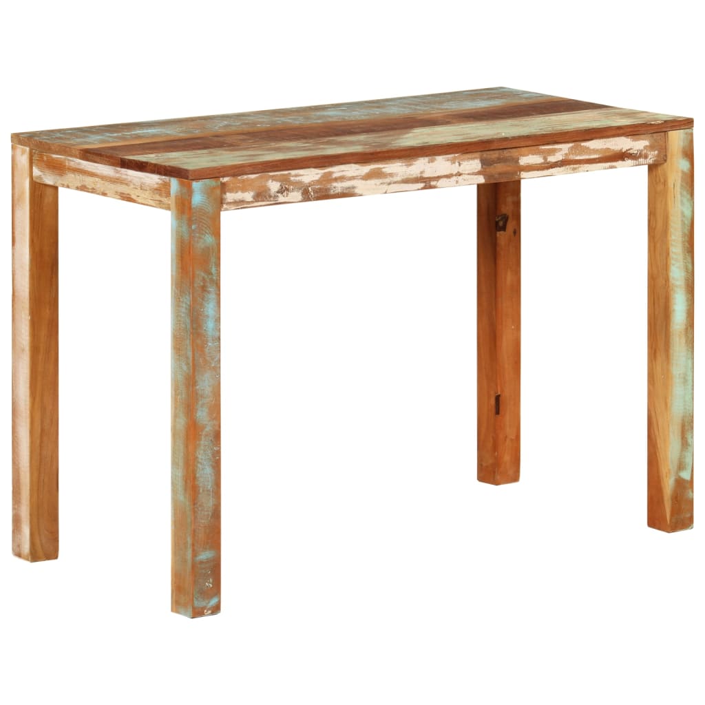 vidaXL Jídelní stůl 110 x 55 x 76 cm masivní recyklované dřevo