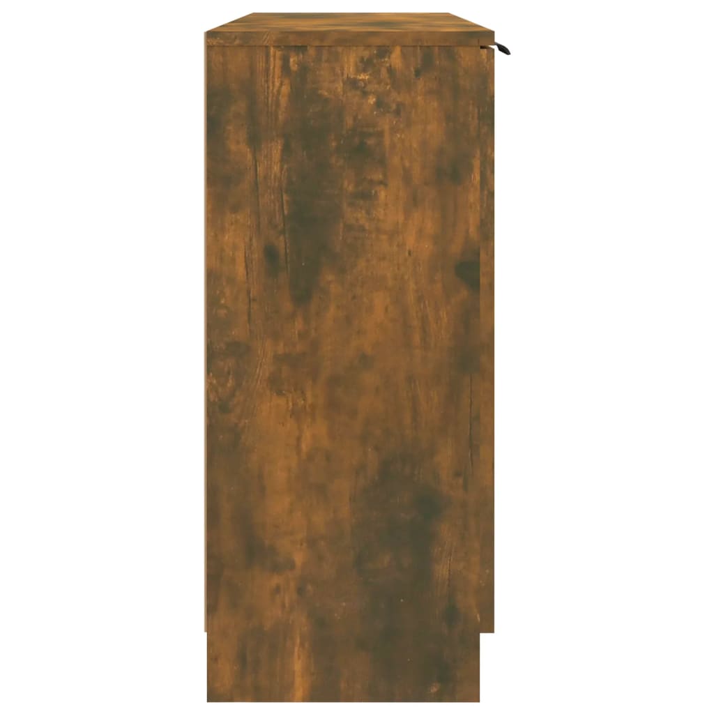 vidaXL Příborník kouřový dub 90,5 x 30 x 70 cm kompozitní dřevo
